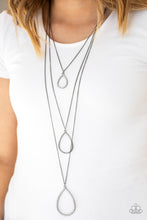 Load image into Gallery viewer, Make The World Sparkle - Black Paparazzi Necklace Set
