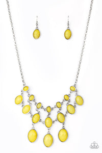 Mermaid Marmalade - Yellow Paparazzi Necklace Set