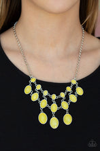 Load image into Gallery viewer, Mermaid Marmalade - Yellow Paparazzi Necklace Set
