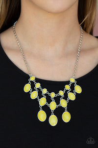 Mermaid Marmalade - Yellow Paparazzi Necklace Set