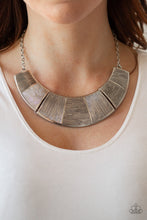 Load image into Gallery viewer, More Roar - Silver Paparazzi Necklace Set
