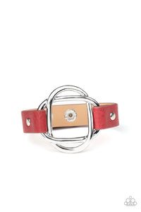 Nautically Knotted - Red Paparazzi Bracelet