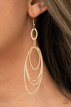 Load image into Gallery viewer, OVAL The Moon - Gold Earrings
