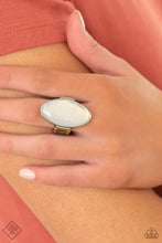 Load image into Gallery viewer, Opal Odyssey - Brass Paparazzi Ring
