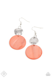 Opulently Oasis - Orange Paparazzi Earrings