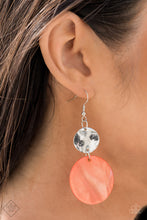 Load image into Gallery viewer, Opulently Oasis - Orange Paparazzi Earrings
