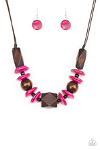 Load image into Gallery viewer, Pacific Paradise - Pink Paparazzi Necklace Set
