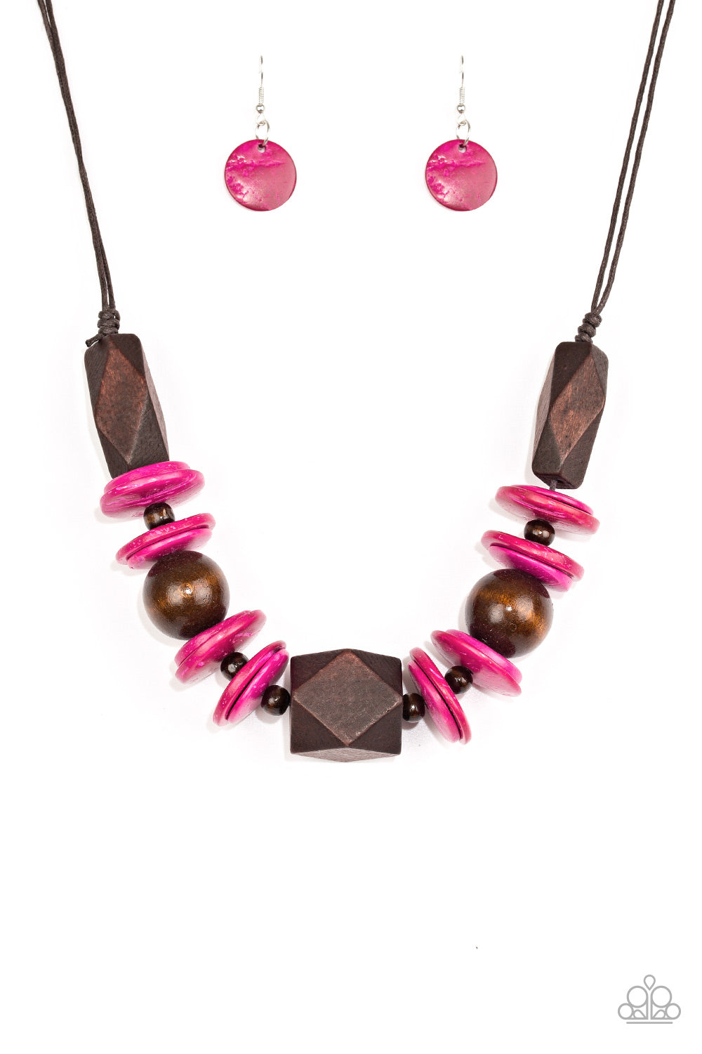 Pacific Paradise - Pink Paparazzi Necklace Set