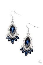 Load image into Gallery viewer, Prismatic Parade - Blue Paparazzi Earrings
