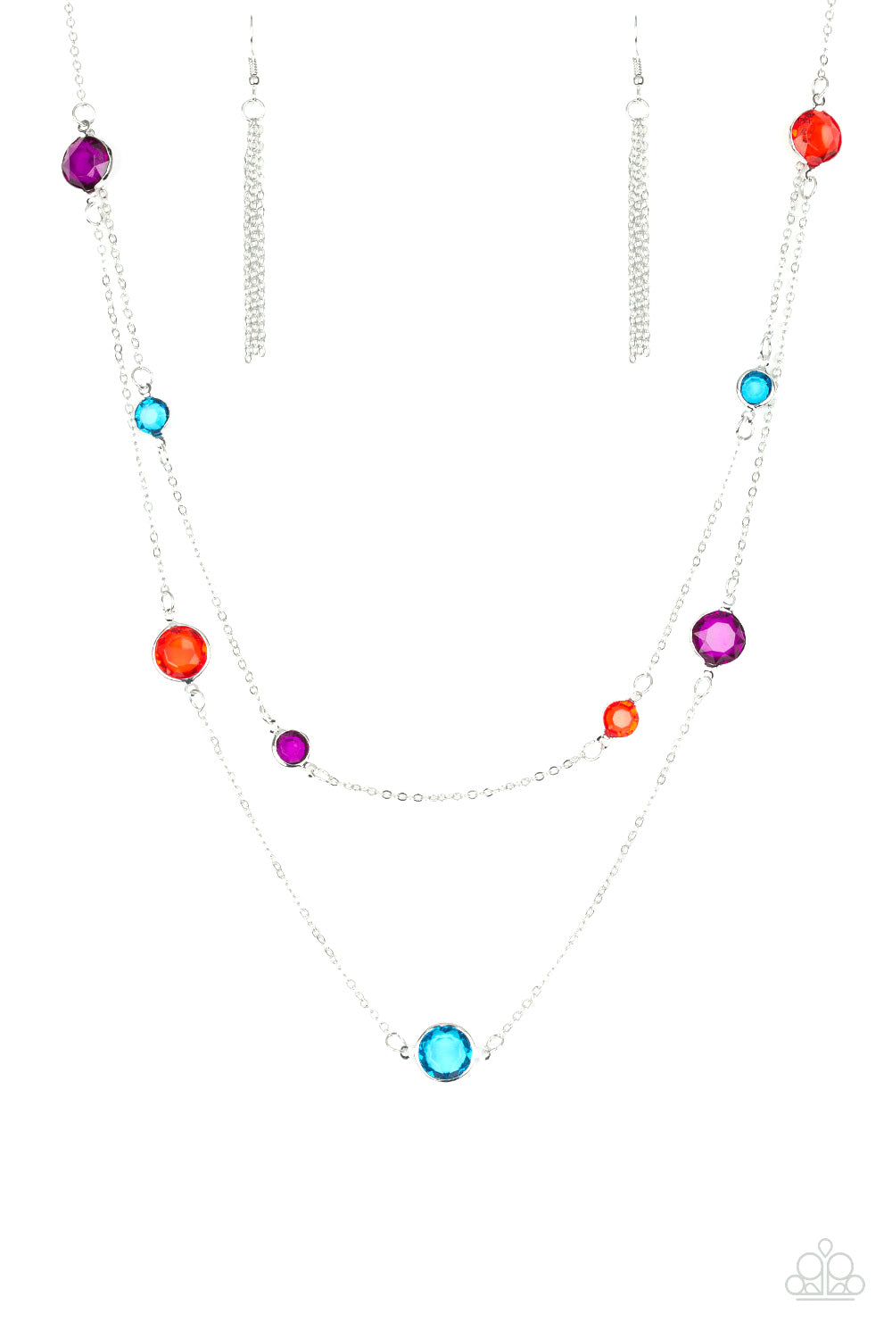 Raise You Glass - Multi Color Paparazzi Necklace Set