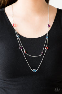 Raise You Glass - Multi Color Paparazzi Necklace Set