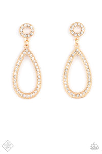 Regal Revival - Gold Paparazzi Earrings