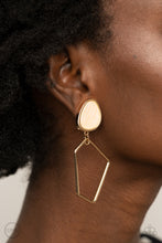 Load image into Gallery viewer, Retro Reverie - Gold Paparazzi Earrings
