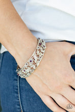 Load image into Gallery viewer, Ripe for the Picking - Purple Paparazzi Bracelet
