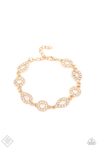 Royally Refined - Gold Paparazzi Bracelet