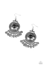 Load image into Gallery viewer, Rural Rhythm - Black Paparazzi Earrings
