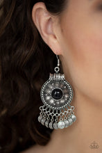 Load image into Gallery viewer, Rural Rhythm - Black Paparazzi Earrings
