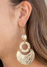 Load image into Gallery viewer, Shimmer Suite - Gold Paparazzi Earrings
