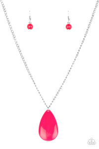 So Pop-YOU-lar - Pink Paparazzi Necklace Set