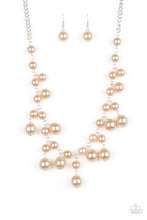 Load image into Gallery viewer, Soon To Be Mrs. - Brown Paparazzi Necklace Set
