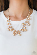 Load image into Gallery viewer, Soon To Be Mrs. - Brown Paparazzi Necklace Set
