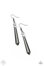 Load image into Gallery viewer, Sparkle Stream - Black Paparazzi Earrings
