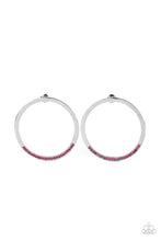 Load image into Gallery viewer, Spot On Opulence - Pink Paparazzi Earrings
