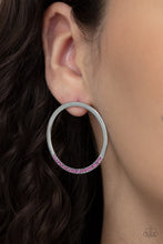 Load image into Gallery viewer, Spot On Opulence - Pink Paparazzi Earrings
