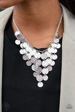 Load image into Gallery viewer, Spotlight Ready - Silver Paparazzi Necklace Set
