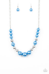 Take Note - Blue Paparazzi Necklace Set