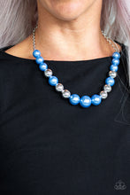 Load image into Gallery viewer, Take Note - Blue Paparazzi Necklace Set
