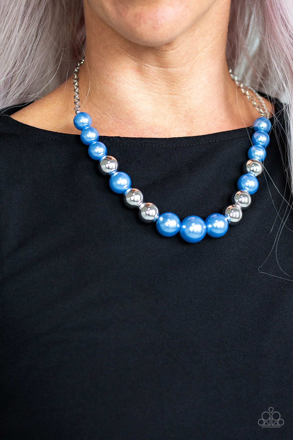 Take Note - Blue Paparazzi Necklace Set