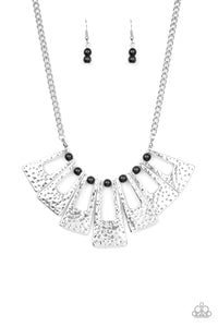 Terra Takeover - Black Paparazzi Necklace Set