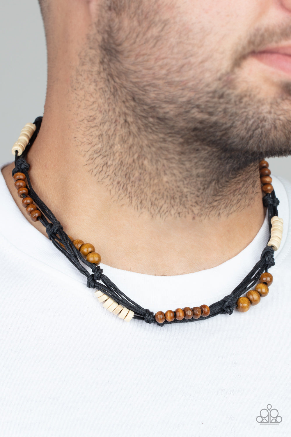 Tiki Tour - Black Paparazzi Necklace