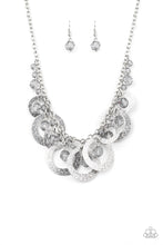 Load image into Gallery viewer, Turn It Up - Silver Paparazzi Necklace Set
