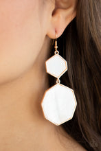 Load image into Gallery viewer, Vacation Glow - Rose Gold Paparazzi Earrings
