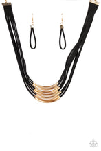 Load image into Gallery viewer, Walk The WALKABOUT - Gold Paparazzi Necklace Set
