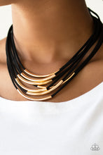 Load image into Gallery viewer, Walk The WALKABOUT - Gold Paparazzi Necklace Set
