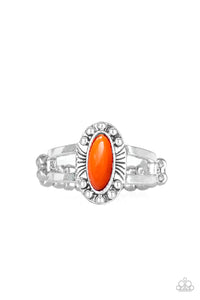 Zest Quest - Orange Paparazzi Ring