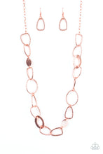 Load image into Gallery viewer, Metro Nouveau - Copper Necklace Set
