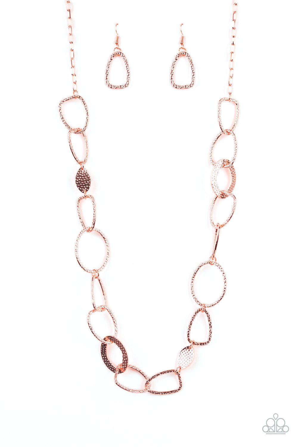 Metro Nouveau - Copper Necklace Set